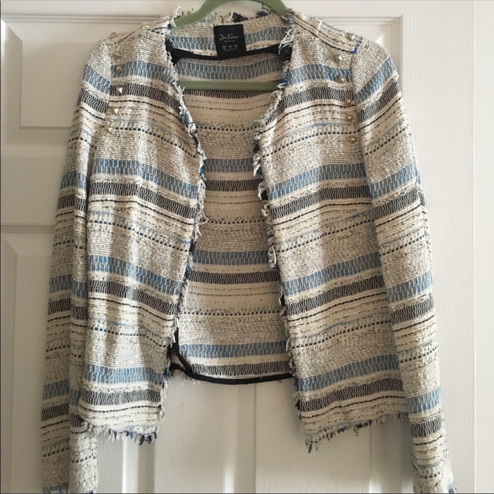 ZARA TRAFULIC STUDDED JACKET